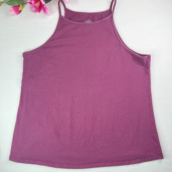 Torrid Size 4 Black Tank Top 4x - Picture 2 of 9